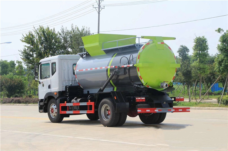 東風8.5方餐廚垃圾車(圓罐)